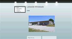 Desktop Screenshot of lakesidewholesale1.com